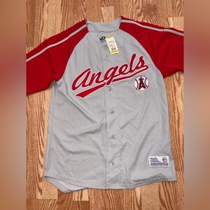 MLB Anaheim Angels Dynasty Series Baseball Jersey - NWT